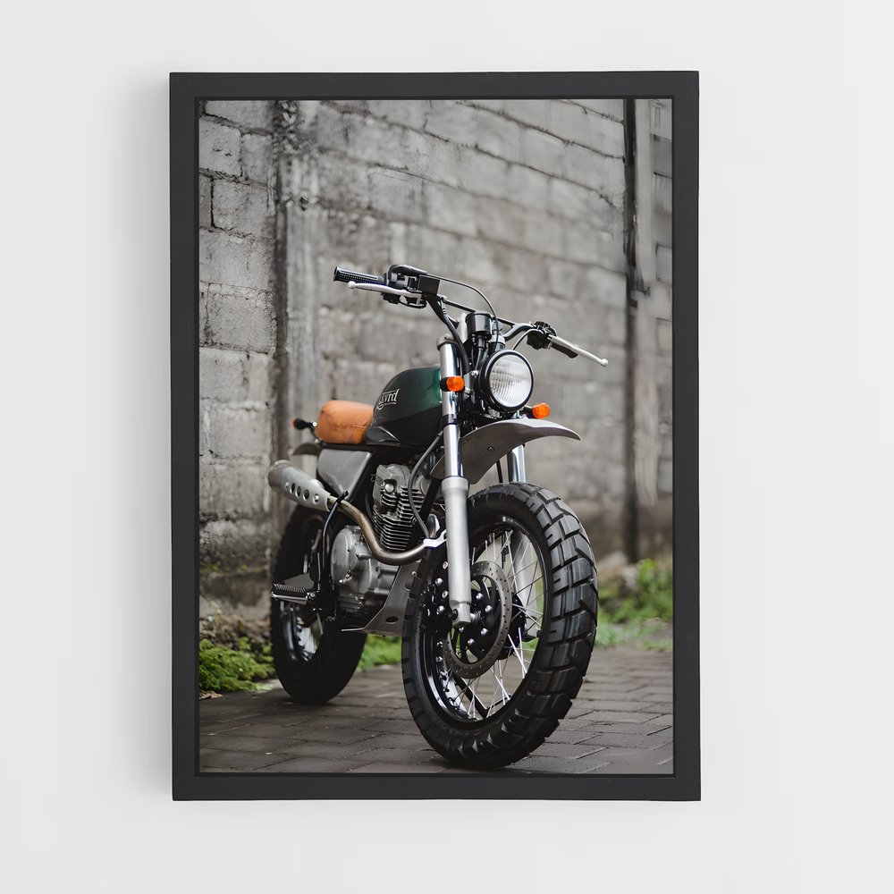 Poster Scrambler de rue dynamique – affiche Triumph (vue 2)